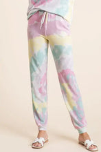 BiBi Tie Dye French Terry Casual Pants Woman Pants