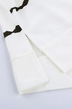 Black and White Striped Long Sleeve Shirt for Women Woman T Shirts