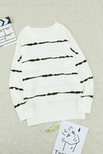 Black and White Striped Long Sleeve Shirt for Women Woman T Shirts