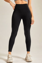 Black Athletic Leggings Slim Fit High Waisted for Women Black