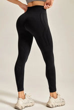 Black Athletic Leggings Slim Fit High Waisted for Women Woman Leggings