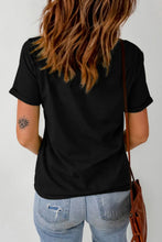 Black Bunny Graphic Crop Top for Women