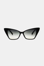 Black Cat Eye Sunglasses with Gradient Lenses UV400 Protection Sunglasses