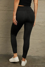 Black Distressed High-Waist Leggings for Women Woman Leggings