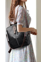 PU Leather Large Backpack Bag Backpacks