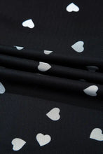 Black Heart Pattern Lace Bodysuit Long Sleeve Women’s Top Woman Bodysuits