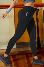 Black High-Waisted Athletic Leggings for Women