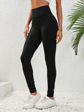 Black High Waisted Opaque Leggings for Women