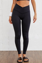 Black High Waisted Slim Fit Athletic Leggings for Women