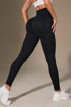 Black High-Waisted Stretch Leggings for Women