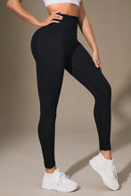 Black High-Waisted Stretch Leggings for Women