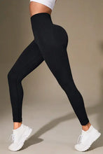 Black High-Waisted Stretch Leggings for Women Woman Leggings