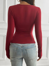 Black Long Sleeve Mesh Paneled Bodysuit Woman T Shirts