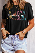 Black Mama Graphic T Shirt for Women Black