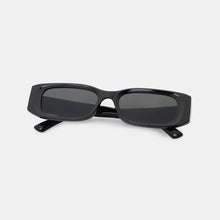 Black Rectangular UV400 Polycarbonate Sunglasses