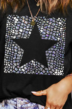 Black Star Design T-Shirt for Women