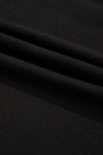 Black T-Shirt with Checkered Peace Sign Graphic for Women Woman T Shirts