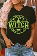 Black Witch Graphic Women's T-Shirt Black