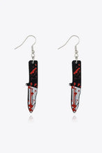 Bloody Horror Drop Earrings Style D One Size Earrings
