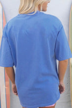 Blue Rodeo Graphic T-Shirt for Women in Cotton Blend