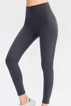 Blue Tie Dye Slim Fit Athletic Leggings for Women Dark Grey