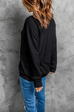 BOO Round Neck Long Sleeve Sweatshirt Woman Sweatshirts