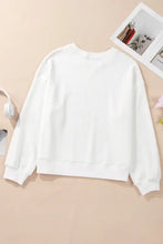 Bow Round Neck Long Sleeve Sweatshirt Woman Sweatshirts