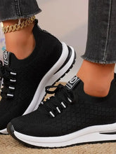 Breathable Mesh Lace Up Sneakers Woman Sneakers