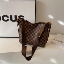 Brown Patterned Medium PU Leather Shoulder Bag Coffee onesize Shoulder Bags