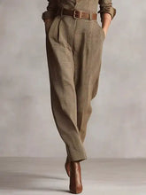 Langärtsler Glencheck-Jumpsuit mit olivgrünen Karohosen