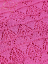 Buttoned Front Openwork Cardigan Cardigans