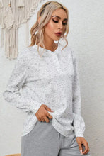 Buttoned Long Sleeve Top Woman Blouses