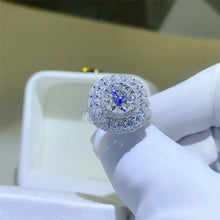 2 Carat Moissanite 925 Sterling Silver Ring Rings