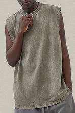 Men's Round Neck Tank Moss