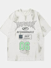 Men's Plus Size Graphic Round Neck Half Sleeve T-Shirt