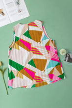 Color Block Round Neck Tank Tanks & Camis