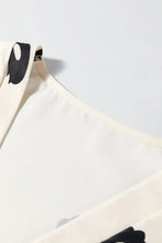 Printed V-Neck Short Sleeve Dress Casual Dresses