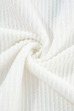 US Flag Corded Long Sleeve Sweatshirt Woman Sweatshirts