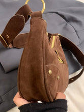 Suede Adjustable Strap Shoulder Bag Shoulder Bags