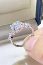 2 Carat Moissanite 925 Sterling Silver Ring Rings