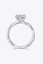 1 Carat Moissanite 925 Sterling Silver Ring Rings