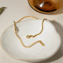 Stainless Steel Twist Chain Ankle Bracelet Fashion Jewelry