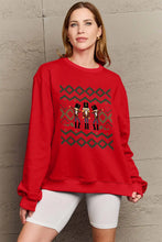 Simply Love Full Size Nutcracker Graphic Long Sleeve Sweatshirt Woman Sweatshirts