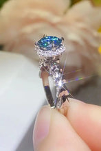 925 Sterling Silver 1 Carat Moissanite Cluster Ring Rings