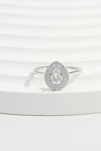 925 Sterling Silver Inland Zircon Ring Silver