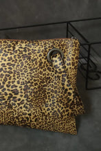 Leopard PU Leather Clutch Handbags