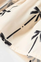 Tied Front Bow Print Peplum Tank Tanks & Camis