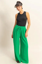 HYFVE Elasticized Waist Wide Leg Pants Woman Pants