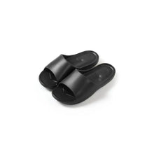 Open Toe Flats Slippers Black Woman Slippers