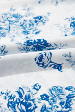 Printed Tie Shoulder Dress Casual Dresses